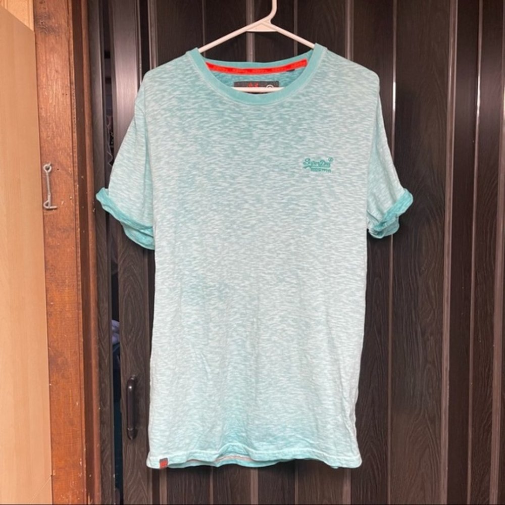 SUPER DRY LOWER ROLLER MENS SHIRT. MED